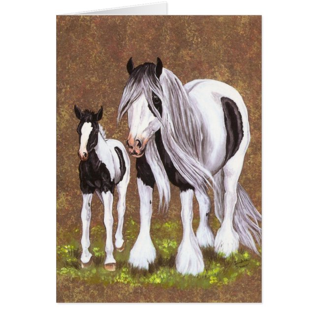 Gypsy Mare & Foal (Front)