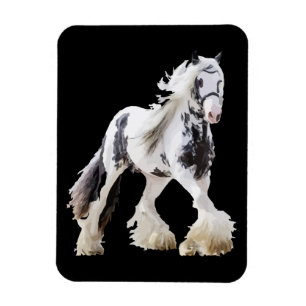 Gypsy Mare Stallion Draught Horse Magnet
