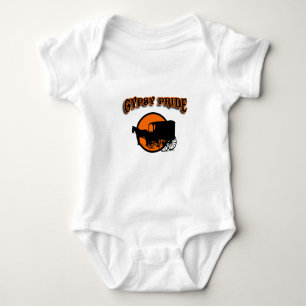 Gypsy Pride Traditional Caravan Baby Bodysuit