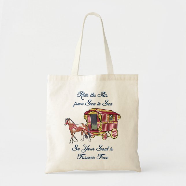Gypsy Soul Tote Bag (Front)