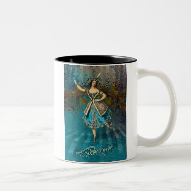 Gypsy Soul Two-Tone Coffee Mug (Right)