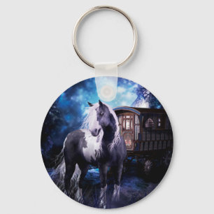 Gypsy Vanner Dreams Key Ring