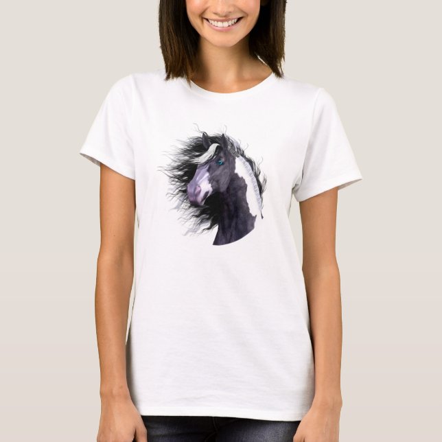 Gypsy Vanner Horse Head Shirt 2 (Front)