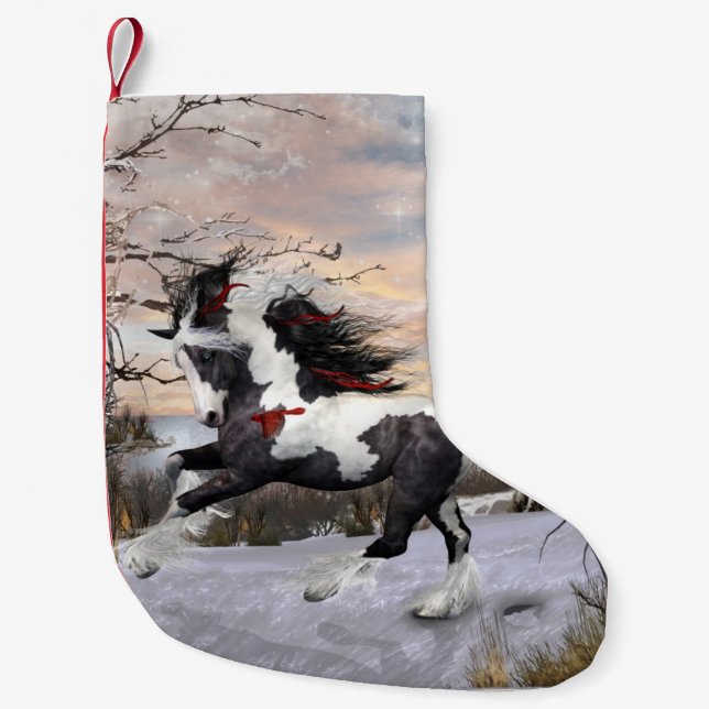 Gypsy Vanner Horse Stocking (Front)