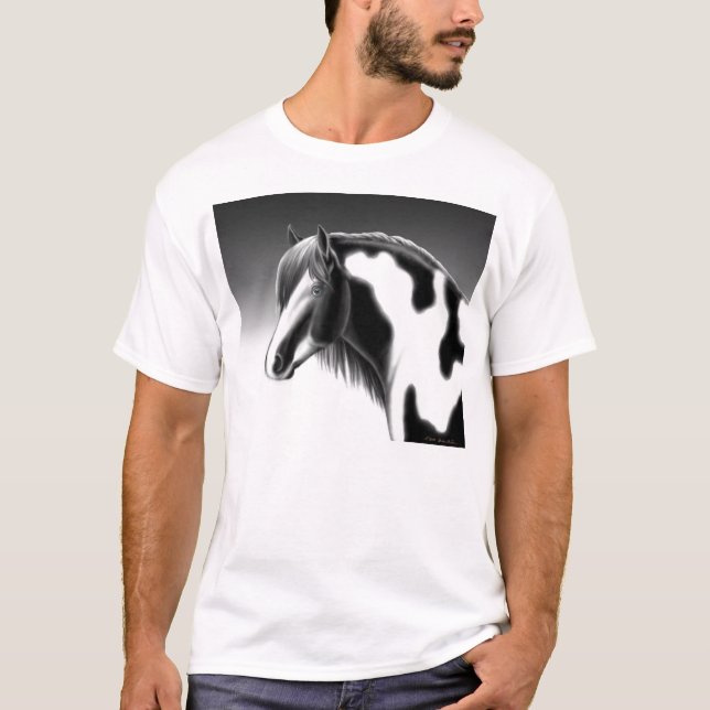 Gypsy Vanner Paint Horse T-Shirt (Front)