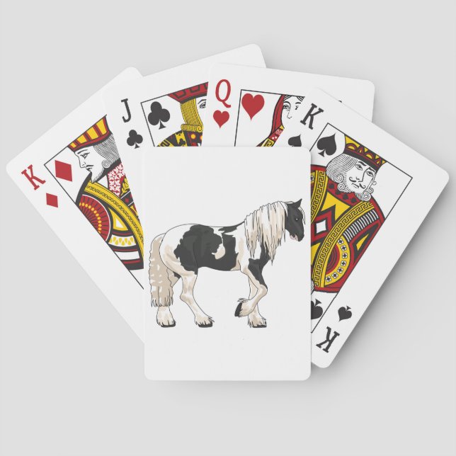 Gypsy Vanner Playing Cards (Back)