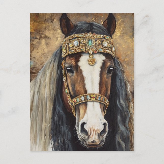 Gypsy Vanner Postcard (Front)