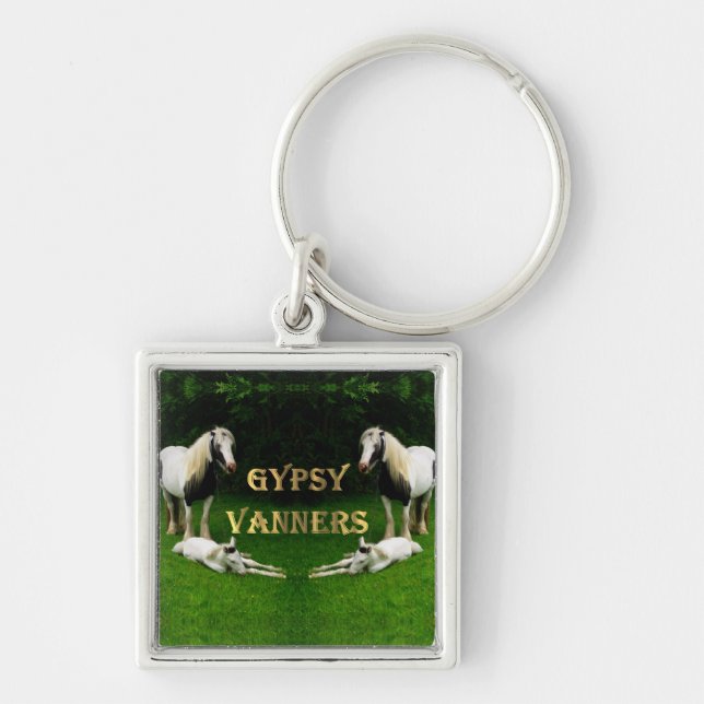 Gypsy Vanners Keychain (Front)