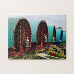 Gypsy wagons jigsaw puzzle