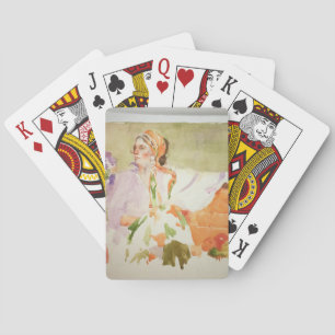 Gypsy Watercolor Playing Cards