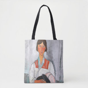 Gypsy Woman with Baby, Modigliani Tote Bag