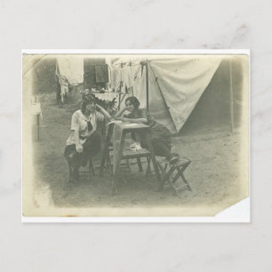 Gypsy Women in Camp Postcard