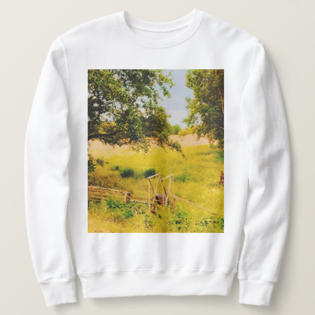 Gysinge Summer Field  Sweatshirt (Design Front)