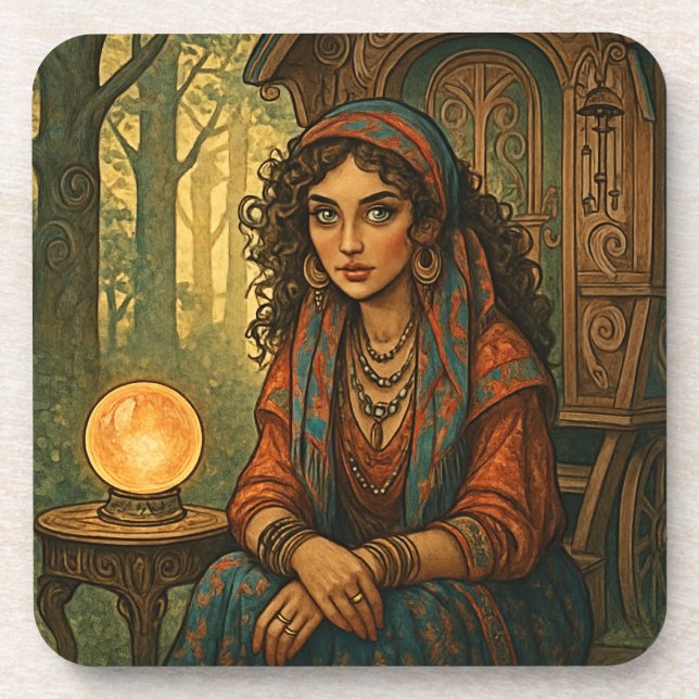 Gyspy Girl Coaster (Front)