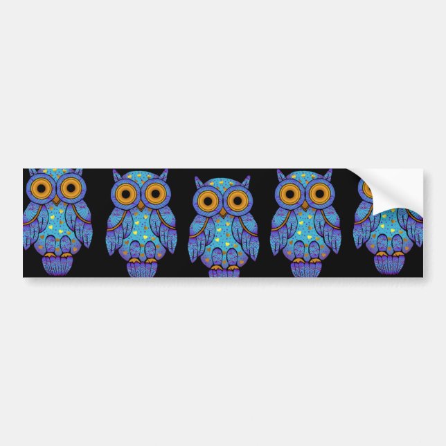 H00t Owl Bumper Sticker (Front)