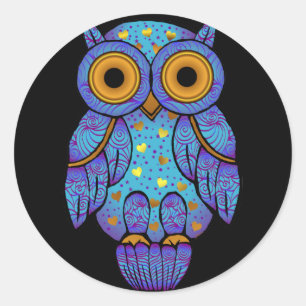 H00t Owl Midnight Madness Sticker