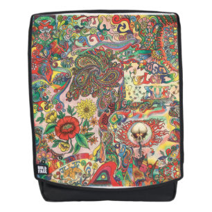 H081 Psychedelic 1969 Backpack