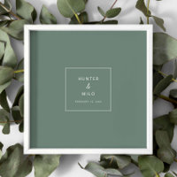 H100 Guest Signing Wedding Poster Keepsake Decor