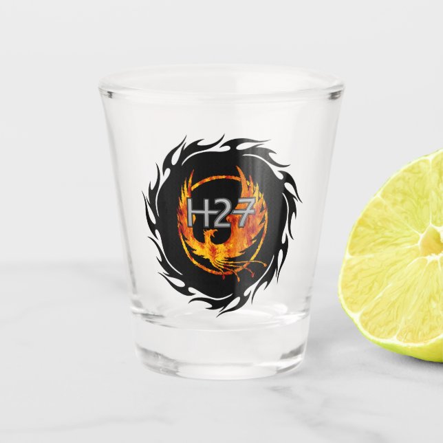 H27 Shot Glass (Front)