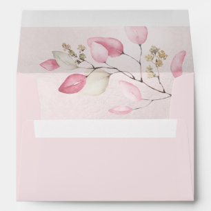 H2 Blush Gum Eucalyptus Return Address DIY Colour Envelope