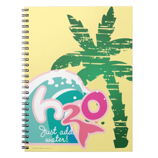 H2O Logo Spiral Notebook (Front)