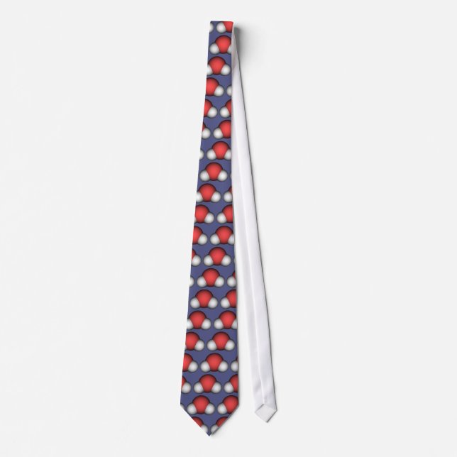 H2O Molecules Tie (Front)