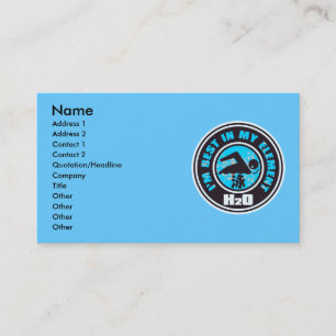 H2O_SWIMMER BUSINESS CARD