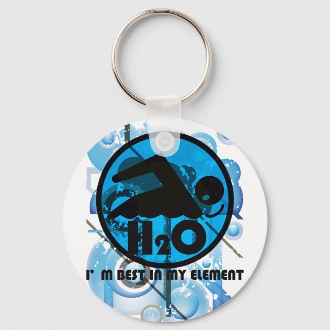 H2O_SWIMMER KEY RING (Front)