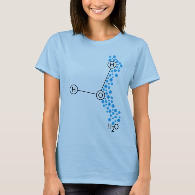 h2o - water T-Shirt (Front)