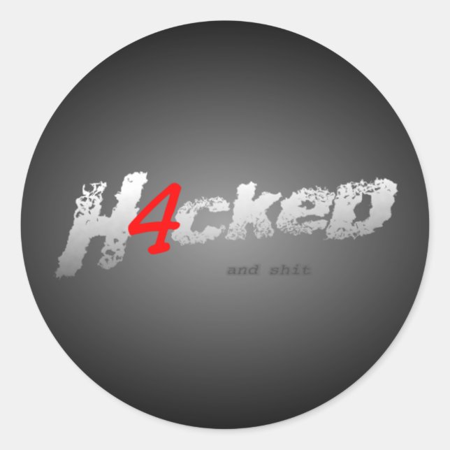 H4cked Stickers (Front)