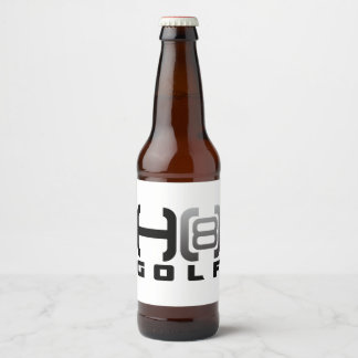H8 Golf Beer Labels