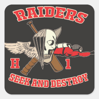 H-1 Raiders Sticker