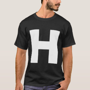 H Alphabet Letters Spell It Out T-Shirt