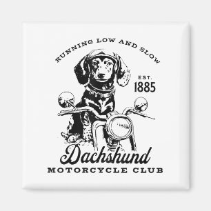 H&amp;h New Life Clothing Uni-adults Dachshund Mot Magnet