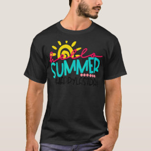 H Appy L Ast Day Of School Teacher Student Graduat T-Shirt