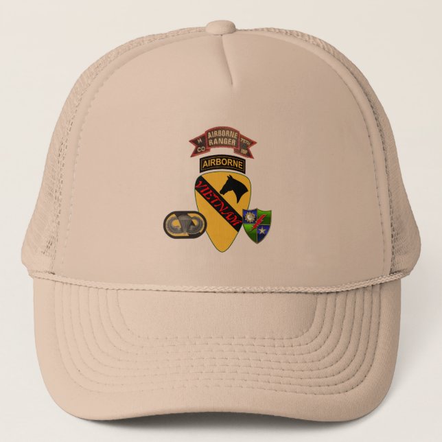 H CO RANGER 1ST CAV VIETNAM Hat (Front)