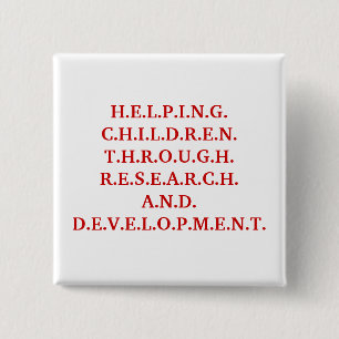 H.E.L.P.I.N.G. C.H.I.L.D.R.E.N. 15 CM SQUARE BADGE