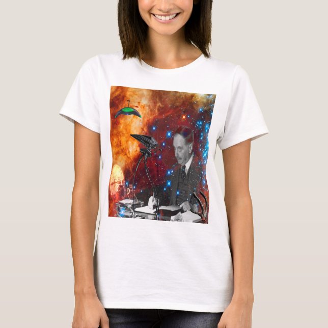H.G.Wells Science-Fiction T-Shirt (Front)