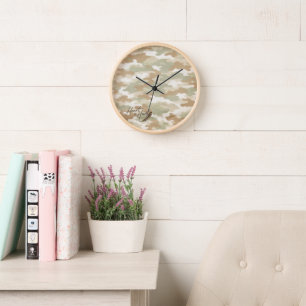 H&H Camo Clock