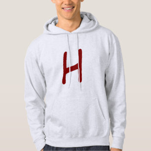 H hooded sweatshirt