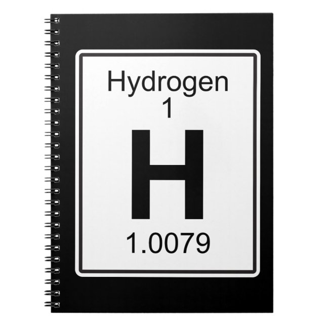 H - Hydrogen Notebook (Front)