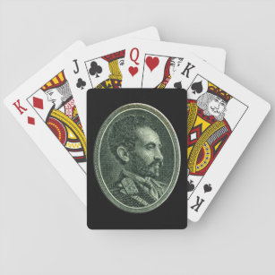 H.I.M. Haile Selassie I of Ethiopia Playing Cards