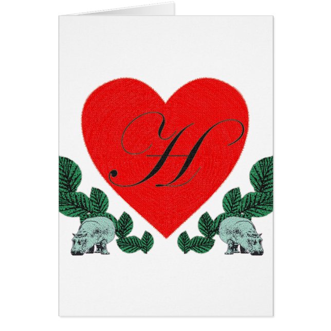 H in a heart (Front)