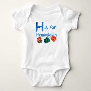 H is for Haemoglobin Baby Bodysuit