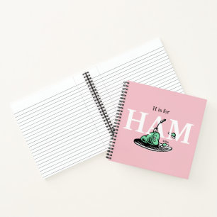 "H is for HAM" Alphabet Design Notebook