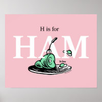 "H is for HAM" | Alphabet Design