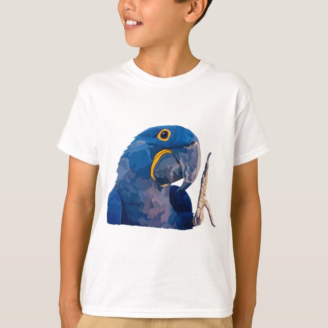H is for Hyacinth Macaw T-Shirt (Front)