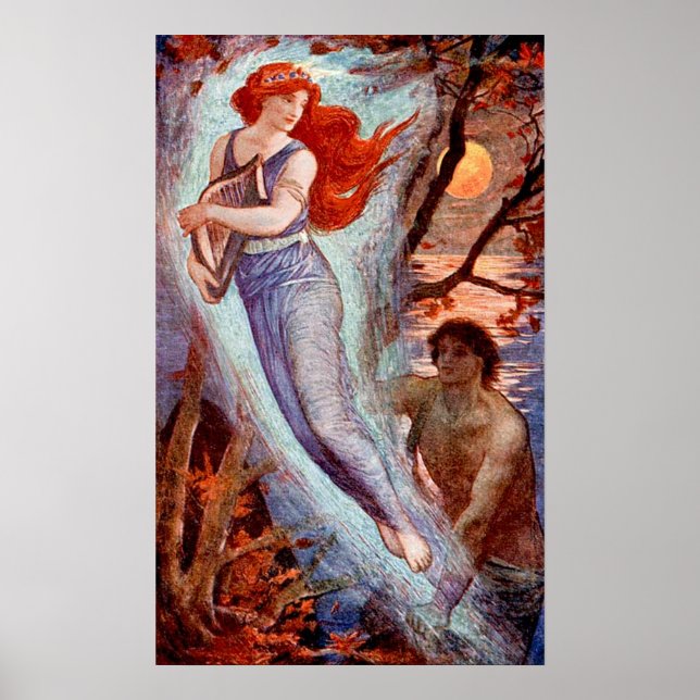 H J Ford Vintage Illustration Poster (Front)