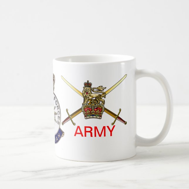H.M. Armed Forces Veteran's Army Mug (Right)