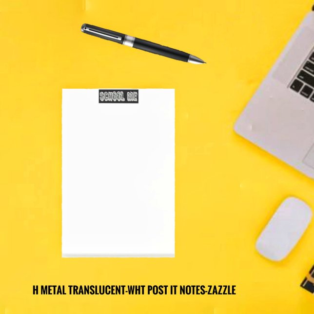 H. Metal Translucent-Wht Post-it Notes (Creator Uploaded)
